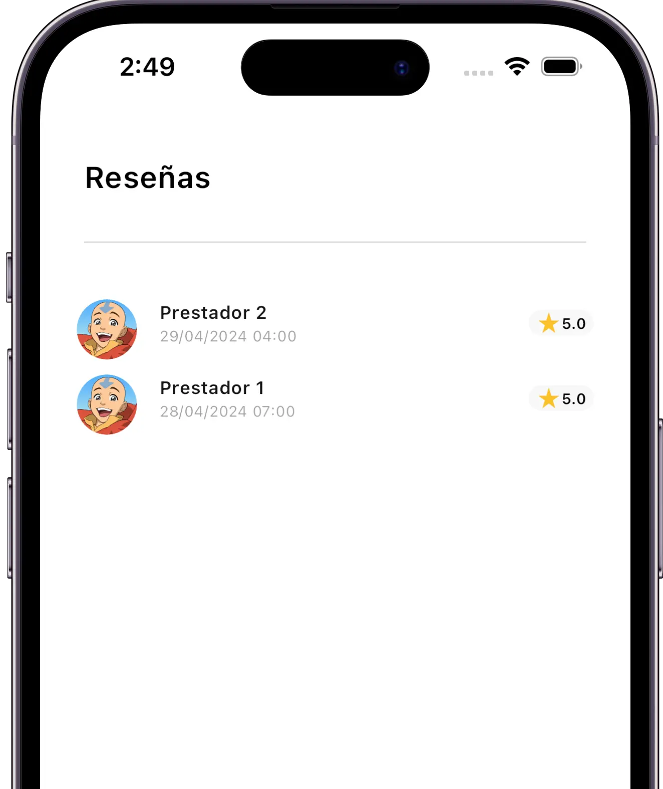 Comentarios y reseñas de usuarios